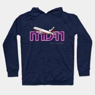 MD-11 prototype in flight Hoodie